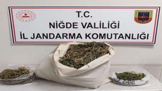 Jandarma operasyonunda 4 kilo 700 gram uyuşturucu ele geçirildi
