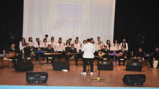 Jandarma ve öğrencilerden muhteşem konser