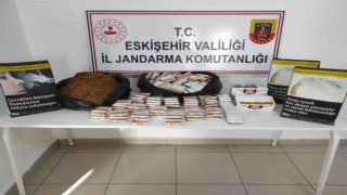 Jandarmadan kaçak tütün operasyonu