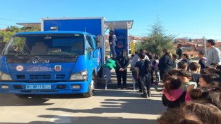 Jandarmadan öğrencilere trafik eğitimi