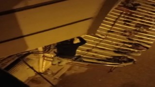 Kablo hırsızları cep telefonu kamerasında