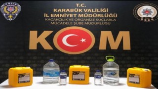 Karabükte kaçakçılık operasyonu