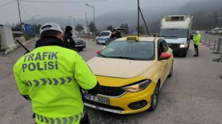 Karabükte zorunlu ‘kış lastiği denetimleri başladı
