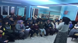 Karacasuda vatandaşlar teknoloji bağımlığı konusunda bilgilendirildi