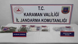 Karamanda iki ayrı uyuşturucu operasyonu: 2 gözaltı