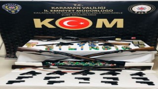 Karamanda ‘Silindir operasyonu: 5 gözaltı