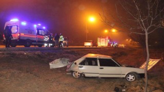 Karamanda yoğun sis kazaya neden oldu: 1 ölü, 2 yaralı