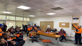 Karsta AFAD gönüllü eğitimleri sürüyor