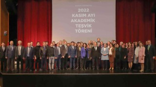 Kasım ayı Bilimsel Teşvik ve Ödül Töreni düzenlendi