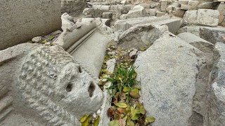 Kastabala Antik Kenti’nde yunus kabartmalı protokol koltukları bulundu