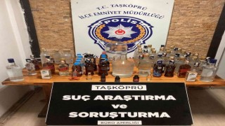 Kastamonuda sahte alkol operasyonu: 2 gözaltı