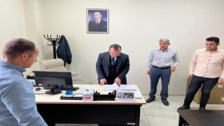 Kaymakam Arslantürk kurumlarda incelemelerde bulundu