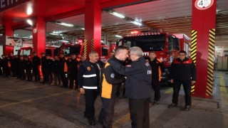Kayseri İtfaiyesi sel bölgesine gidiyor