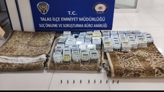 Kayseri polisi hırsızlık çetesini çökertti: 600 bin TLlik İran halısı ele geçirildi