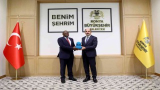 Kenya Büyükelçisi Boiyo ile Başkan Altay bir araya geldi