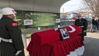 Kıbrıs Gazisi Akkaş, askeri törenle son yolculuğuna uğurlandı