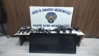 Kiliste 6 ayrı hırsızlık olayına karışan şüpheliler yakalandı