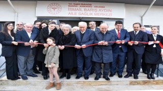 Kırkağaç Gelenbe İsmail Barış Aydın Aile Sağlığı Merkezi açıldı