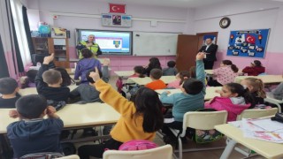 Kırklarelinde öğrencilere trafik eğitimi