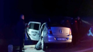 Kırklarelinde otomobil şarampole devrildi: 4 yaralı