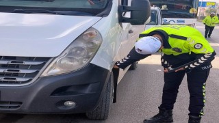 Kış lastiği kuralına uymayan 172 sürücüye ceza