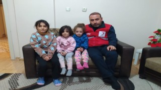 Kızılay, 3 bin rakımlı Mereto Dağı eteklerinde 880 aileye yardım ulaştırdı