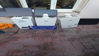 Kombi ve elektronik eşya hırsızları yakalandı