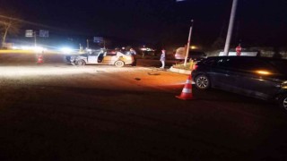 Kontrolsüz şekilde kavşağı girdi, kaza kaçınılmaz oldu