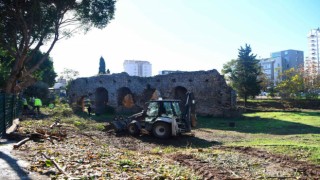 Konyaaltındaki Roma Hamamı yenilenmeye hazırlanıyor