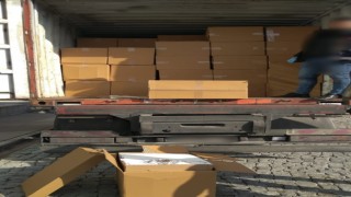 Konyada 3 milyon 600 bin adet kaçak sigara ele geçirildi
