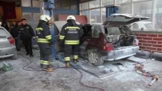 Konyada LPGli otomobil tamiratı sırasında patlama: 5 yaralı