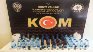Konyada sahte içki operasyonu