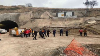 Kop tünelinde göçük: 5 işçi yaralandı