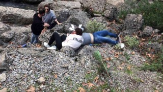 Köprülü Kanyonda selfie çekmek isterken düşen Rus feci şekilde can verdi