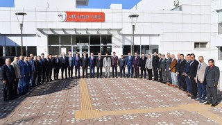 Korkut Ata Üniversitesi Rektörü Uzun, Osmaniye protokolünü ağırladı