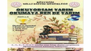 Köyceğizde öğrenciler arasında kitap okuma yarışması düzenlendi