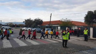 Köyceğizli öğrencilere trafik eğitimi