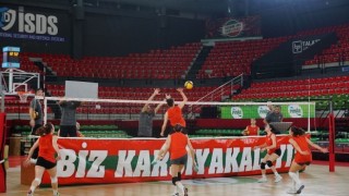 KSK Voleybol, Yeşilyurt maçının hazırlıklarına başladı