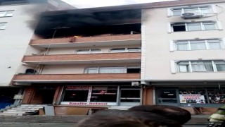 Küçükçekmecede yangında can pazarı