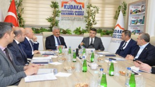 KUDAKA yönetimi, 2022 yılının son toplantısını Erzurumda yaptı