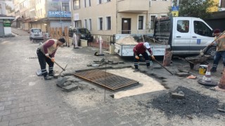 Kuşadası Belediyesinden sağanak mesaisi