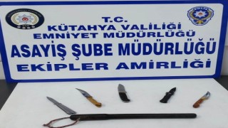 Kütahyada 497 şahıs, 185 aracın GBT kontrolü ve denetimi yapıldı