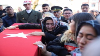 Kuzey Irak şehidi son yolculuğuna uğurlandı