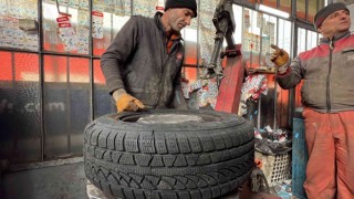 Lastikçilerde yoğunluk sürüyor
