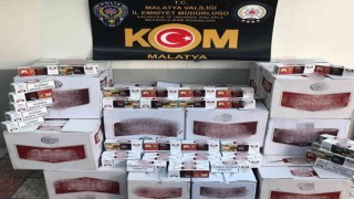 Malatyada 201 bin 600 adet makaron ele geçirildi