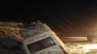 Malatyada kar ulaşımda aksamalara neden oldu