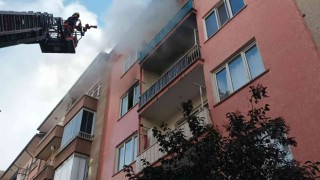 Malatyada korkutan yangın: 6 kişi tahliye edildi