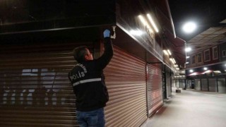 Malatyada kuyumcular çarşısında soygun girişimi kamerada