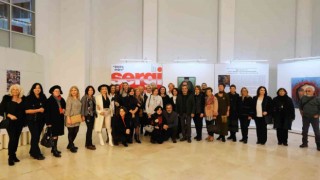 Maltepede 80 sanatçıdan Cumhuriyetin 100.yılına özel sergi