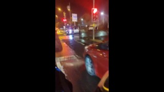 Maltepede makas atan sürücü kazaya neden oldu